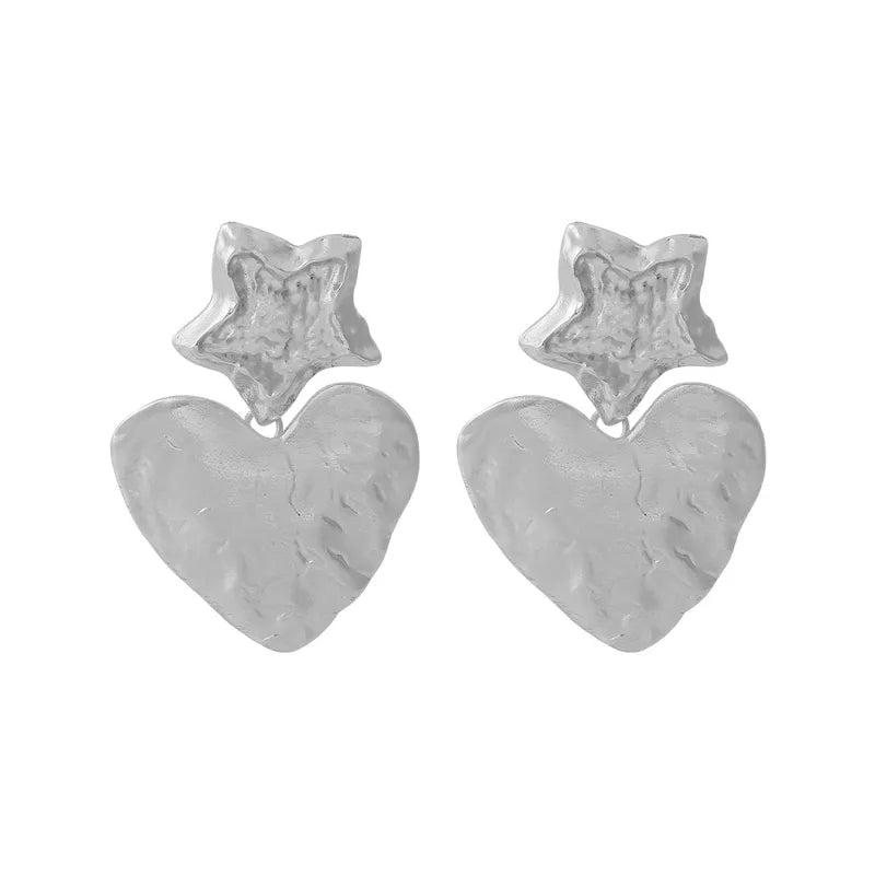 Aretes Bruna Plata