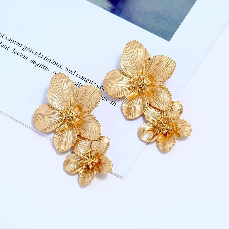 Aretes Ariel dorados