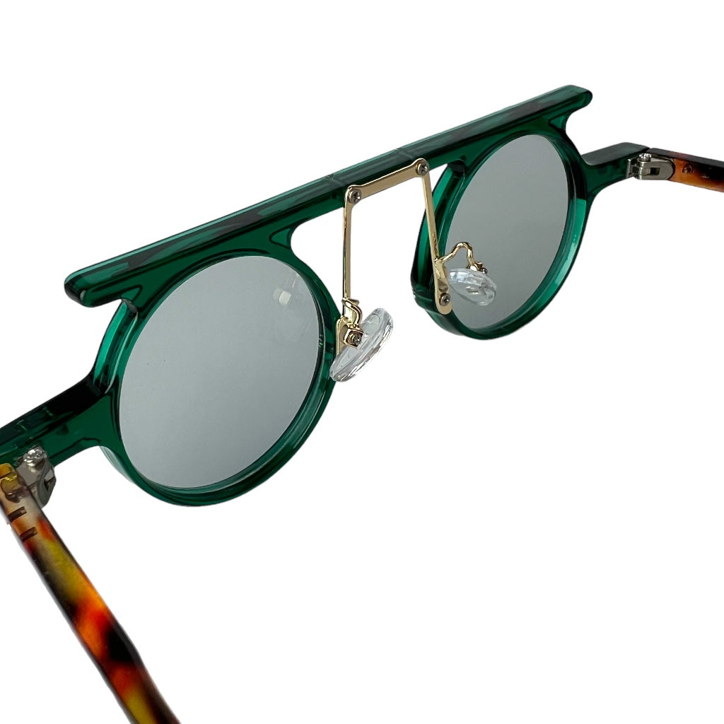 Lentes de sol redondos Verdes