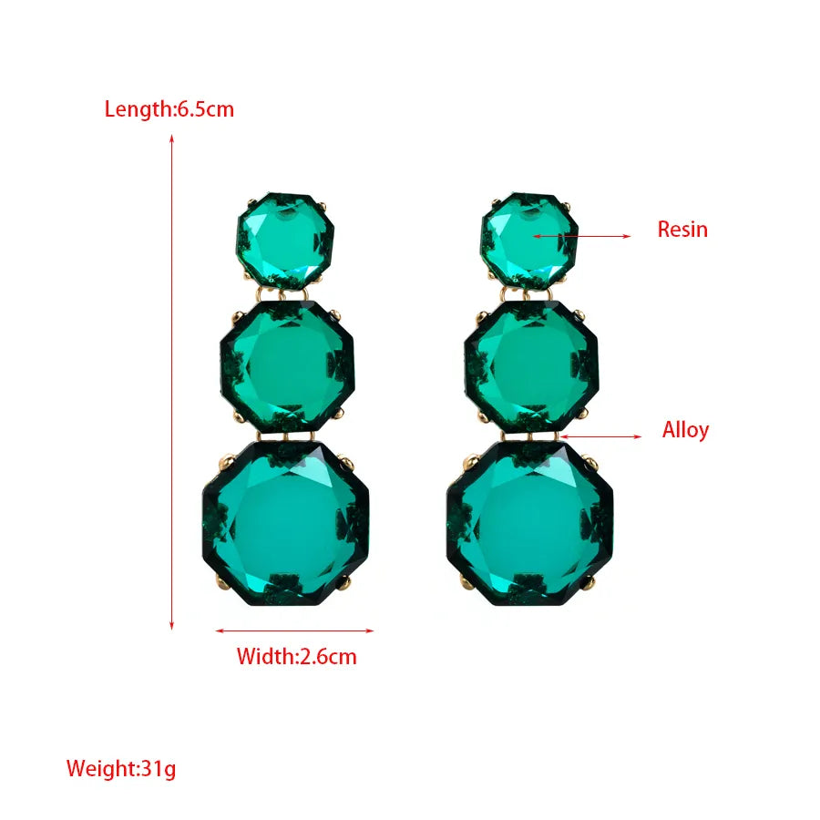 Aretes Eyko transparentes