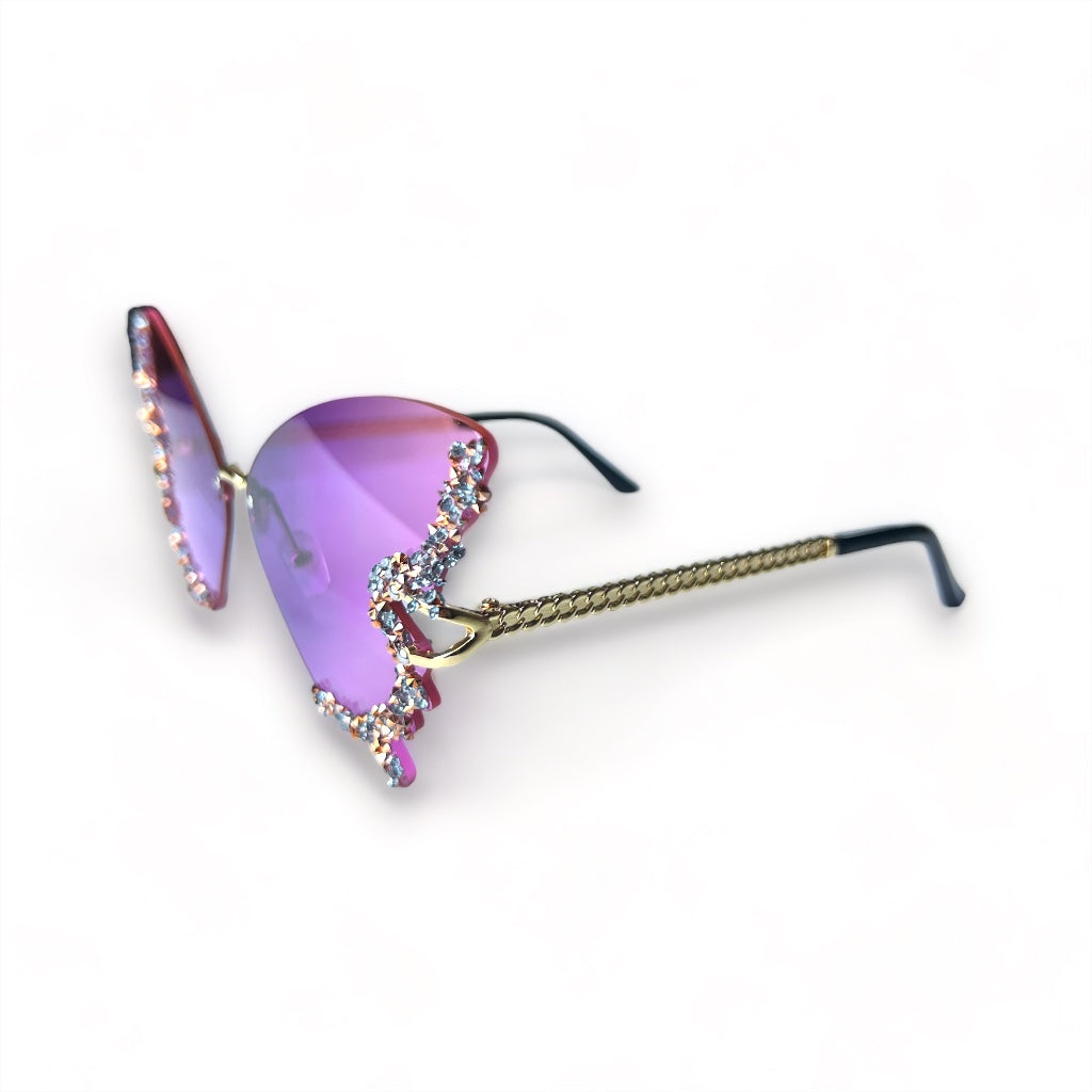 Lentes Mariposa Morados
