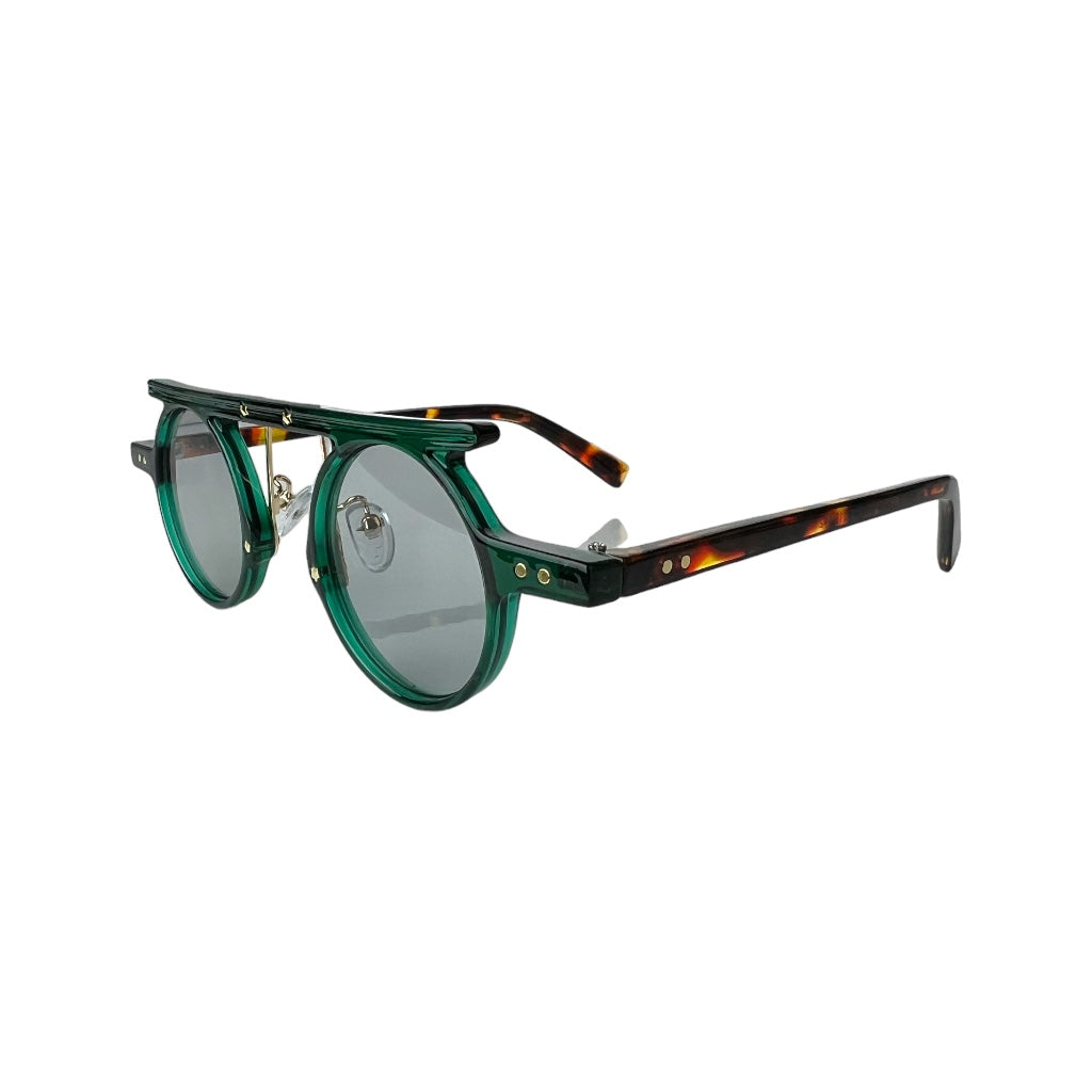 Lentes de sol redondos Verdes