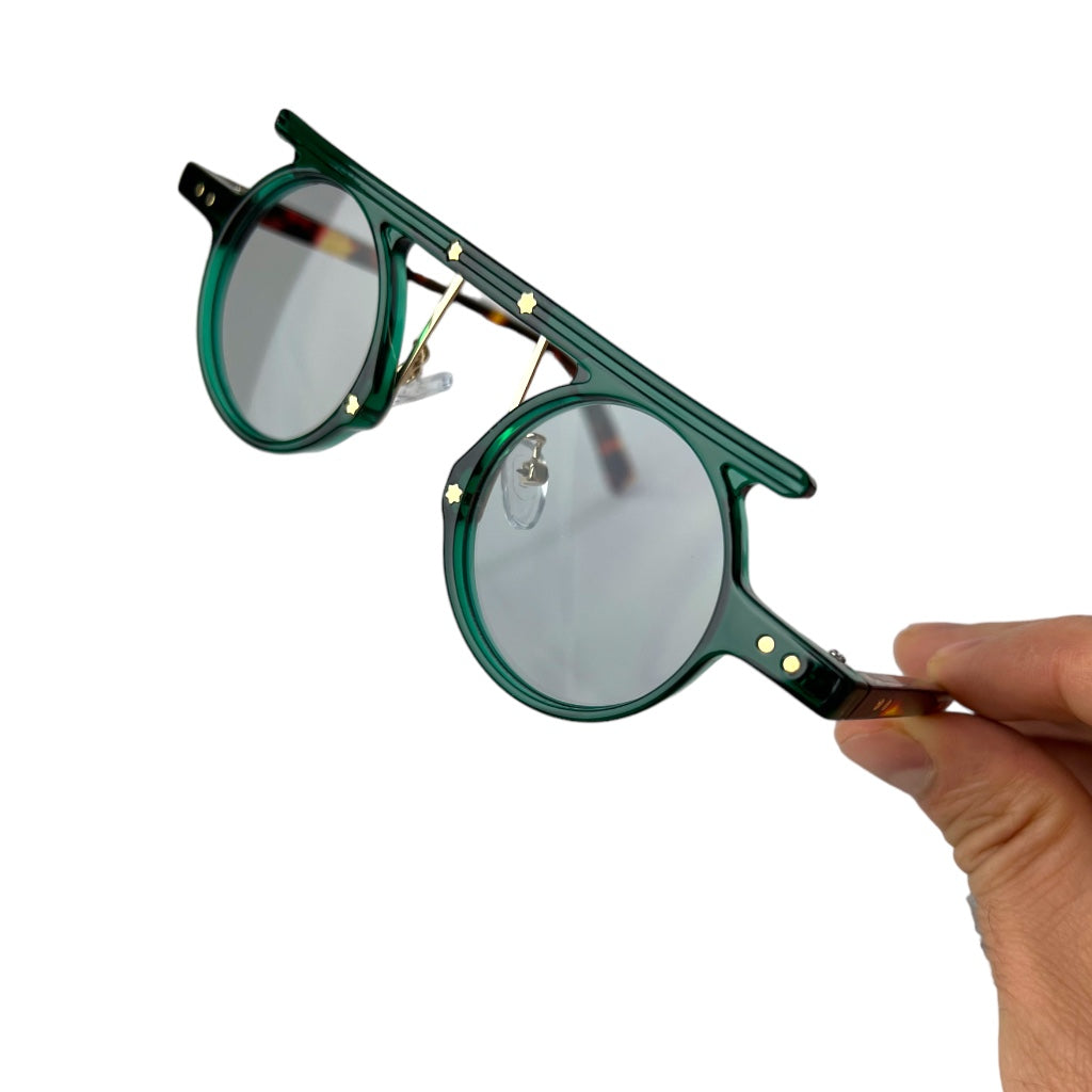 Lentes de sol redondos Verdes