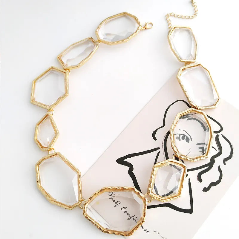 Collar Atira transparente