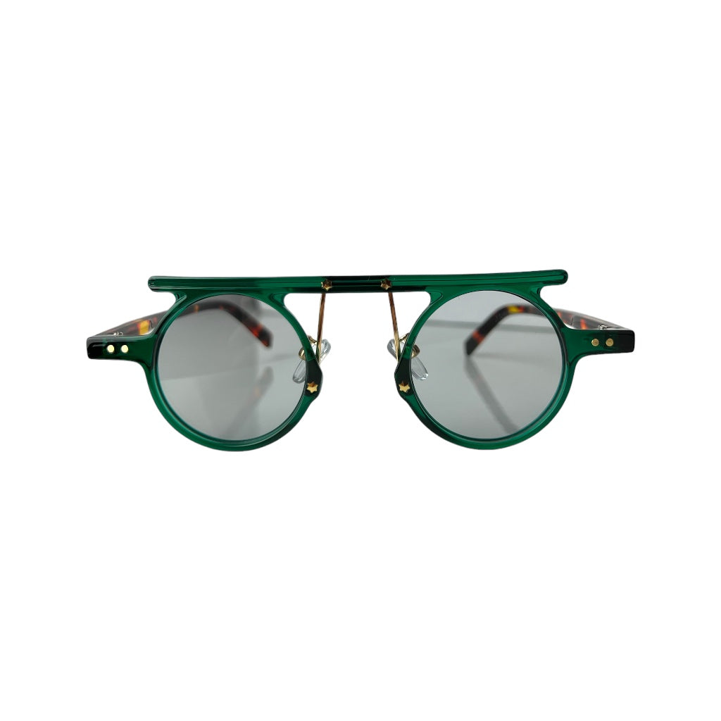 Lentes de sol redondos Verdes