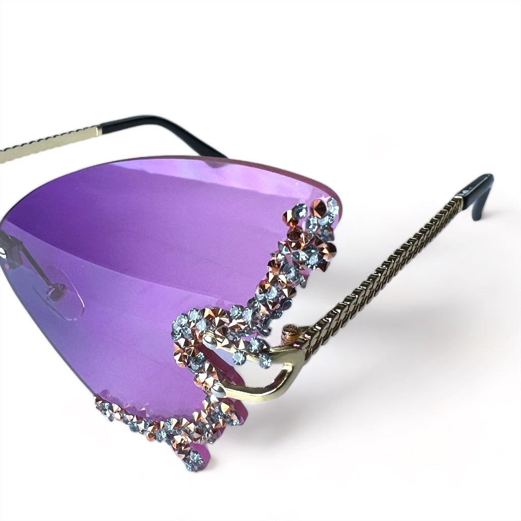 Lentes Mariposa Morados