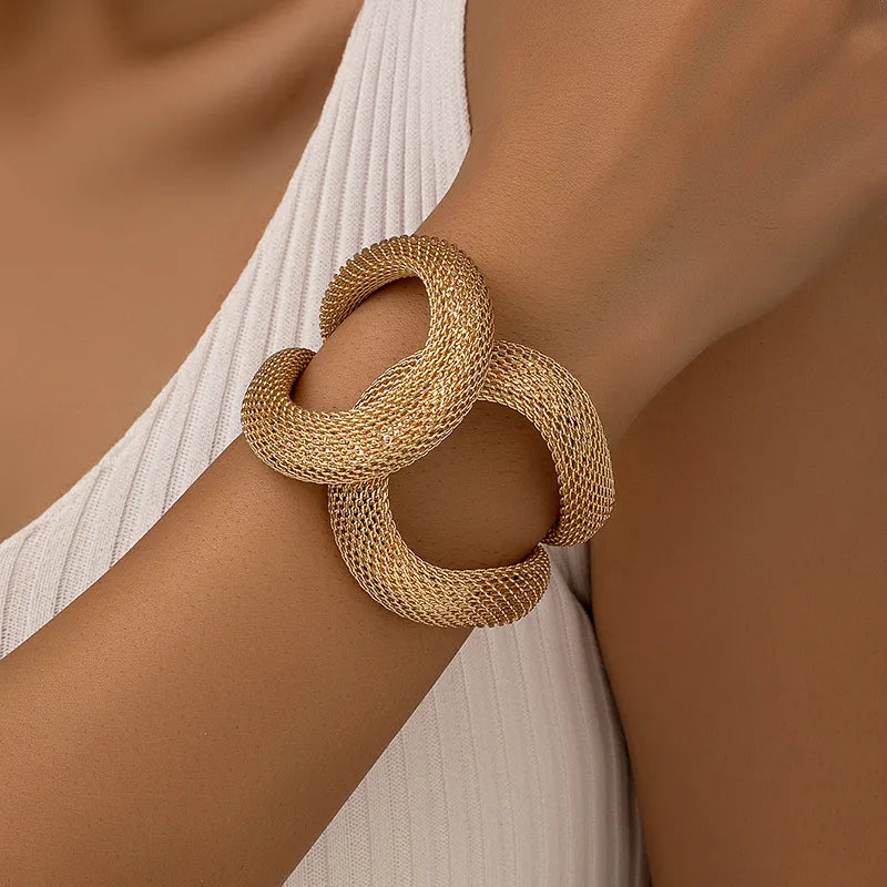 Pulsera Dorada Gia Cool Star 711