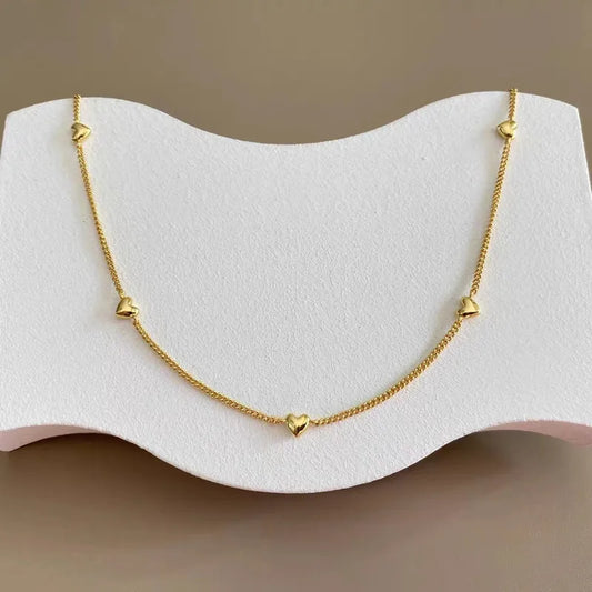 Collar Dorado Vega Street Charm 813