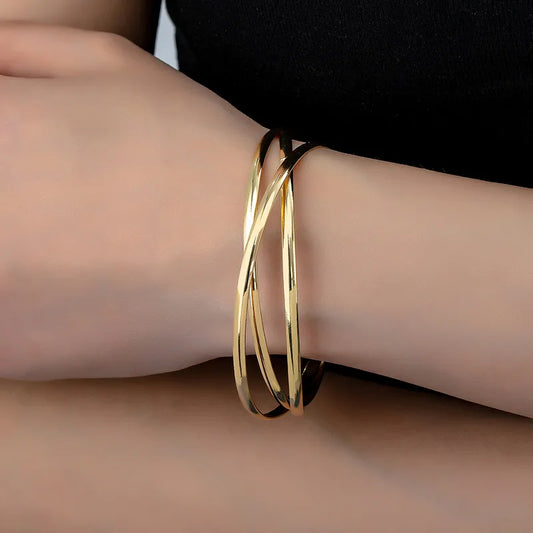 Pulsera Dorada Nova Fresh Edge 803