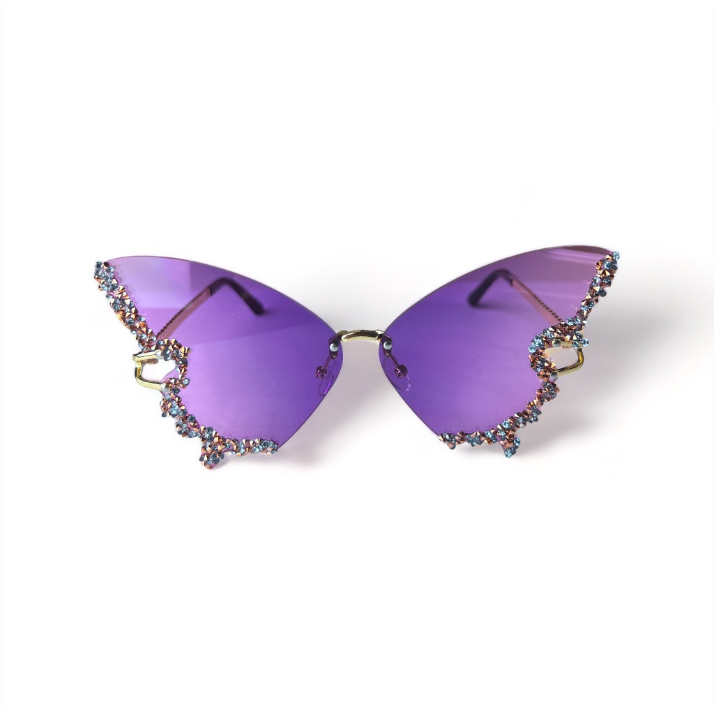 Lentes Mariposa Morados