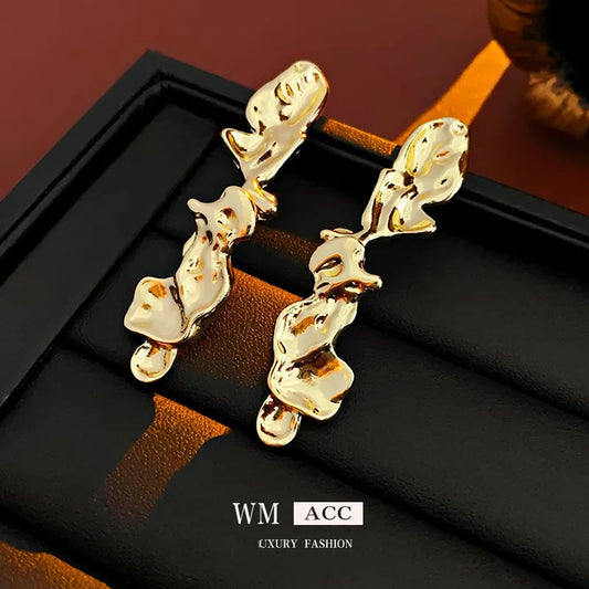 Collar Dorado Gia Style Wave 356