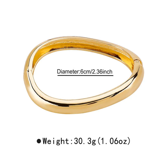 Pulsera Dorada Gia Pop Twist 543