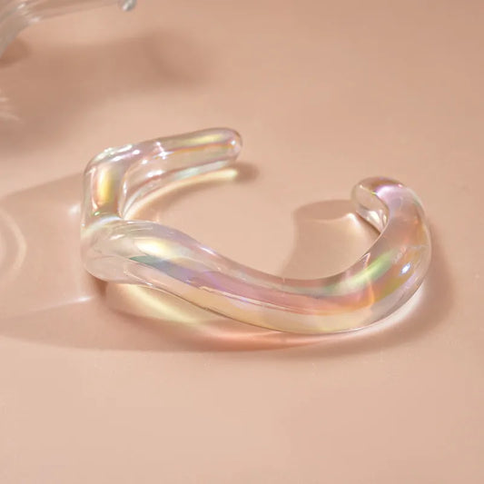 Brazalete Aura Wave Iridescente