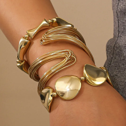 Pulsera Dorada Mia Street Shine 769