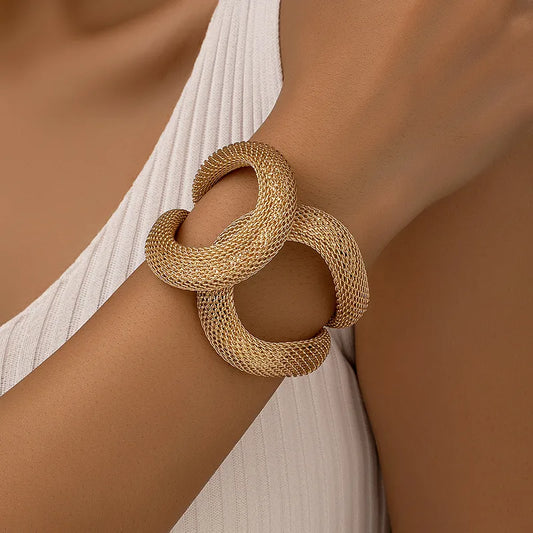 Pulsera Dorada Gia Cool Star 711